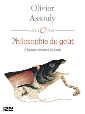 cover image of Philosophie du goût. Manger, digérer et jouir